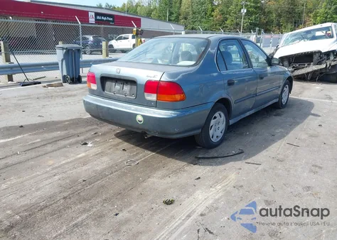 1997 Honda Civic Lx z USA, uszkodzony, nr VIN 2HGEJ6679VH562137